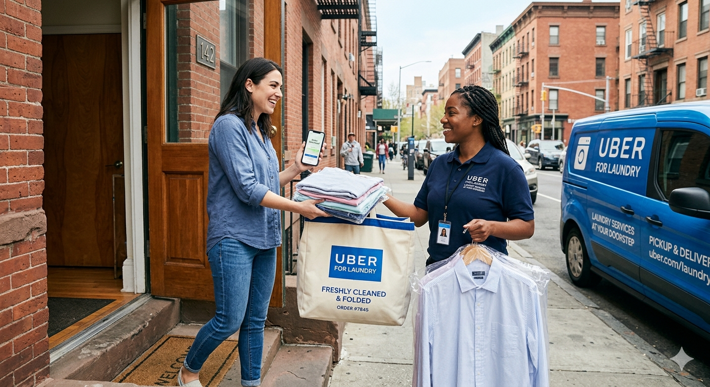 Uber For Laundry - Laundry Services at Your Doorstep