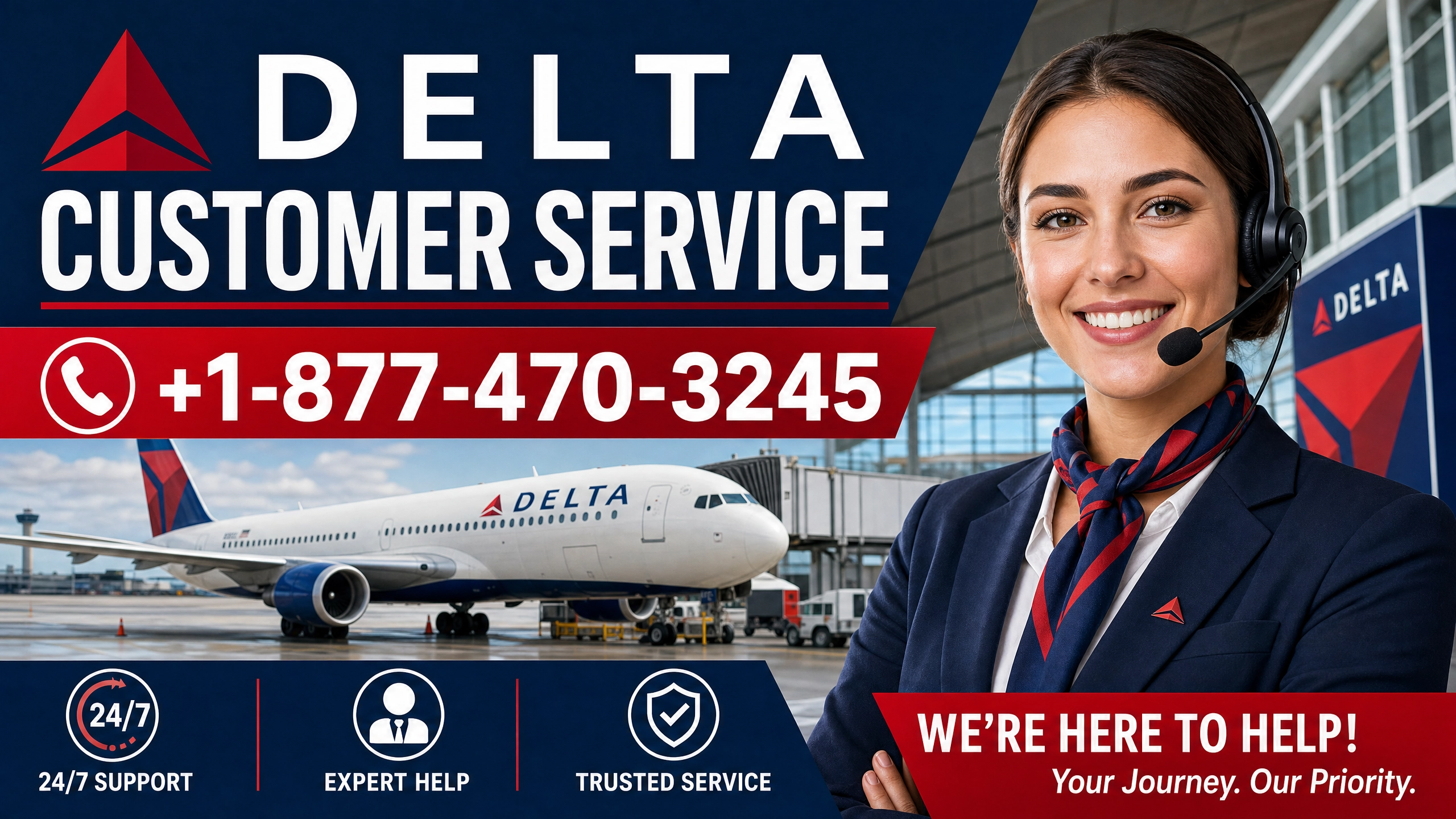 Delta Airlines Live Help Desk | Flight Changes, Reservations & Travel Support