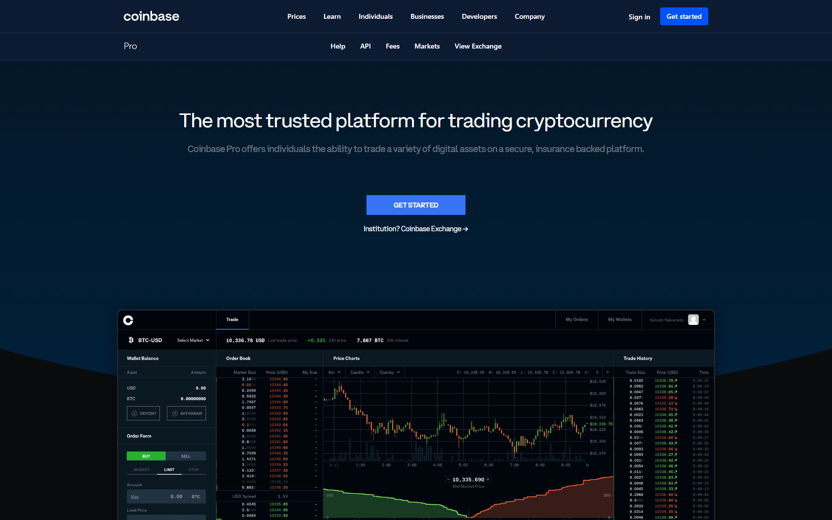 Coinbase Pro Login | Trusted Crypto Trading Platform