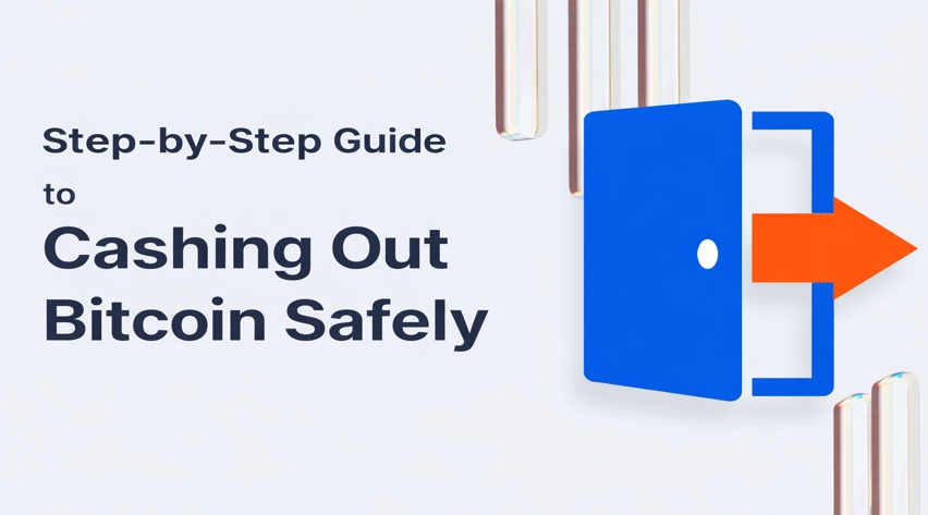 Step-by-step guide to cashing out Bitcoin with safety