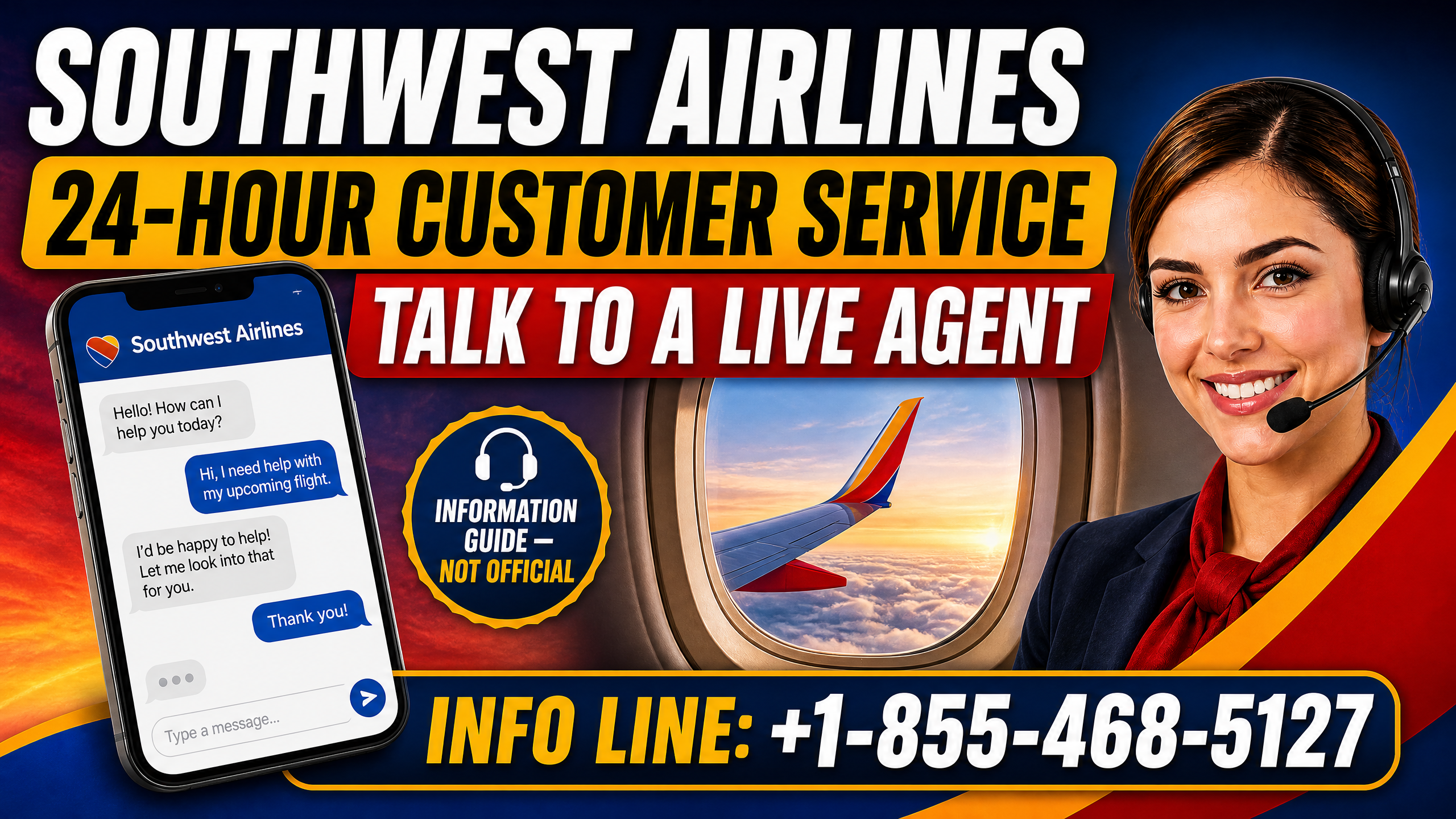 {Southwest Airlines USA Customer Service} Toll-Free Number | Step-by-Step Support Guide