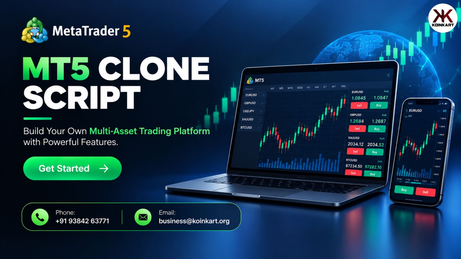 Build a Professional Trading Platform with MT5 Clone Script