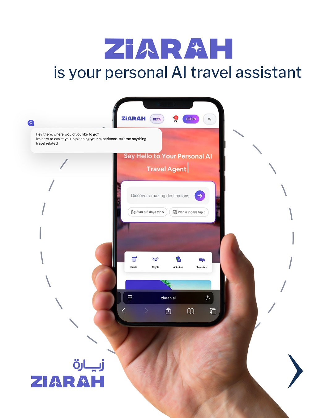 Ziarah â€“ AI Travel Platform for Smarter Trip Booking