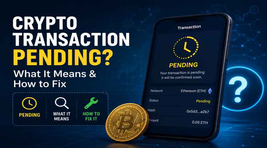 Crypto Transaction Pending? What It Means & How to Fix